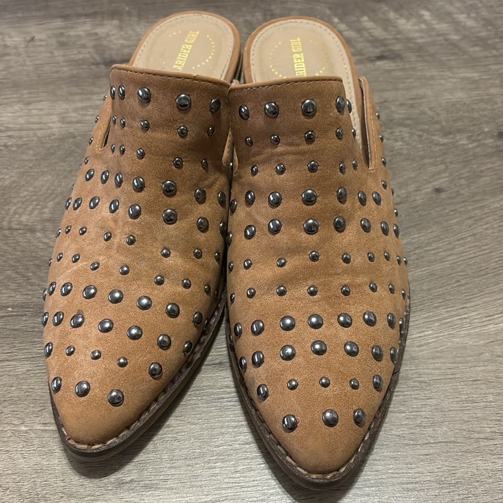 Arider Girl studded mules size 6 - Picture 2 of 6